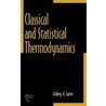 Classical and Statistical Thermodynamics by Ashley Carter