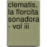 Clematis, La Florcita Sonadora - Vol Iii