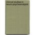 Clinical Studies In Neuro-Psychoanalysis