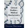 Clinical Studies Medical Biochemis 3/e P door R.H. Rosenthal