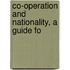 Co-Operation And Nationality, A Guide Fo