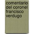 Comentario del Coronel Francisco Verdugo