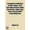 Companies Established In 1932: Coleco, T door Books Llc