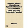 Companies Of Greece: Hellenic Railways O by Source Wikipedia