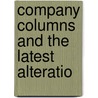 Company Columns And The Latest Alteratio door Onbekend