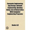 Computer Engineering: Cpu Design, Networ door Source Wikipedia