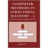 Computer Methods in Structural Masonry 4 door John Middleton