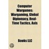 Computer Wargames: Wargaming, Global Dip