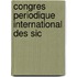 Congres Periodique International Des Sic