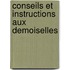 Conseils Et Instructions Aux Demoiselles