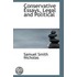 Conservative Essays, Legal And Political
