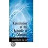 Constitution Of The Republic Of Colombia door Imprenta De La Liz
