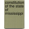 Constitution Of The State Of Mississippi door Mississippi Constitution