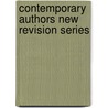 Contemporary Authors New Revision Series door Onbekend