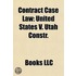 Contract Case Law: United States V. Utah