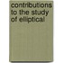 Contributions To The Study Of Elliptical