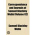 Correspondence And Journals Of Samuel Bl