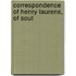 Correspondence Of Henry Laurens, Of Sout