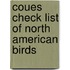 Coues Check List of North American Birds