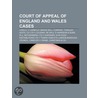 Court Of Appeal Of England And Wales Cas door Books Llc