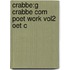 Crabbe:g Crabbe Com Poet Work Vol2 Oet C
