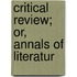 Critical Review; Or, Annals Of Literatur