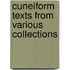 Cuneiform Texts From Various Collections