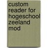 Custom Reader For Hogeschool Zeeland Mod by Unknown