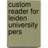 Custom Reader For Leiden University Pers