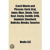 Czech Words And Phrases: Cech, Kraj, Jan by Books Llc