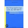 Das Eingruppierungsrecht Des Bat / Bat-o by Klaus Krasemann