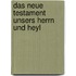 Das Neue Testament Unsers Herrn Und Heyl
