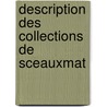 Description Des Collections De SceauxMat door J. Charvet