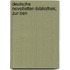 Deutsche Novelletten-Bibliothek, Zur Ben