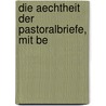 Die Aechtheit Der Pastoralbriefe, Mit Be door Michael Baumgarten