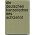 Die Deutschen Kanzelredner Des Achtzehnt