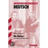 Die Ratten. Interpretationshilfe Deutsch by Gerhart Hauptmann