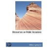 Discourses On Public Occasions by William Symington