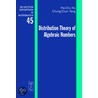 Distribution Theory of Algebraic Numbers door Yang Chung-Chun Yang