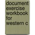 Document Exercise Workbook For Western C