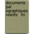 Documents Pal Ographiques Relatifs   Lhi