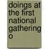 Doings At The First National Gathering O