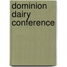 Dominion Dairy Conference door Onbekend