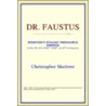 Dr. Faustus (Webster's Italian Thesaurus door Reference Icon Reference
