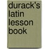 Durack's Latin Lesson Book