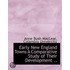 Early New England Towns A Comparative St