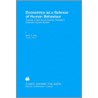 Economics as a Science of Human Behavior door Bruno S. Frey