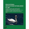 Educational Institutions Established In by Source Wikipedia
