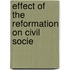 Effect Of The Reformation On Civil Socie