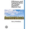 Efficiency And Capacity Tests Of A Small door Harry Himelblau